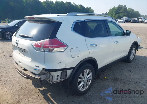 2014 Nissan Rogue Sv z USA, uszkodzony, nr VIN 5N1AT2MT0EC822973
